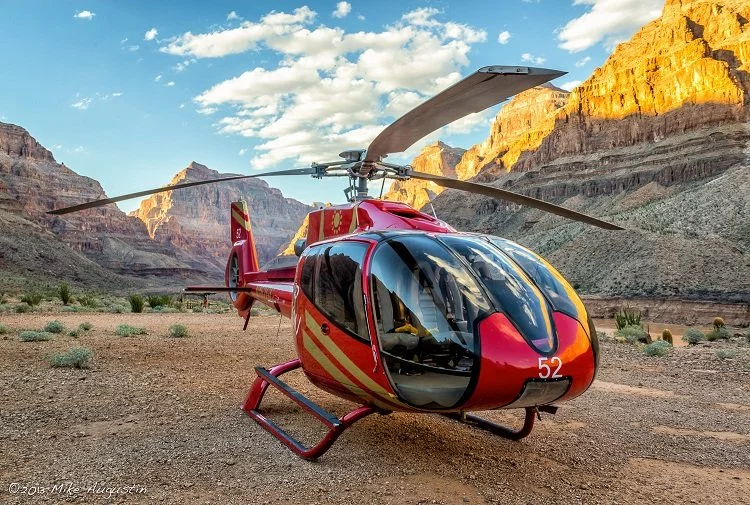 Hubschrauberflug am Grand Canyon