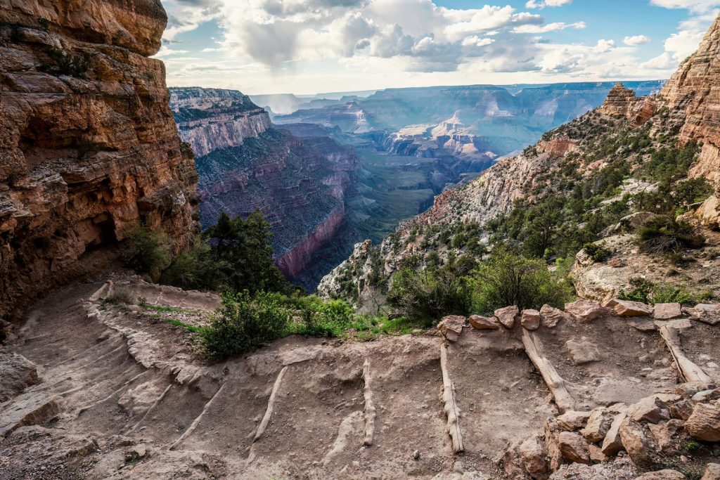 South kaibab trail wandern im Grand Canyon